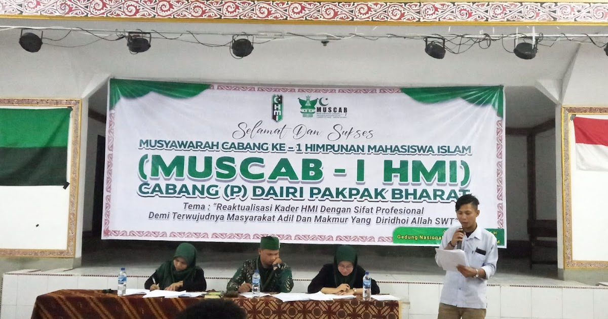 HMI kota pangkalan bun Gelar Musyawarah Cabang